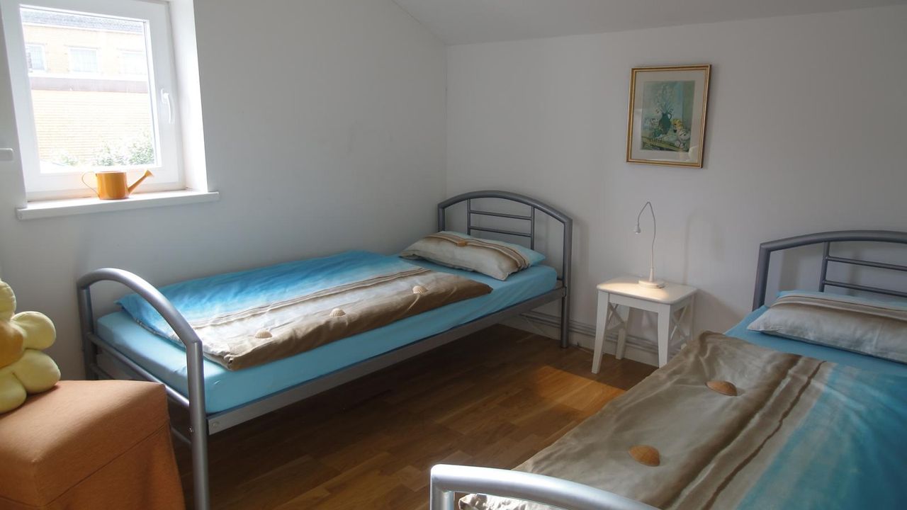 Ferienwohnung Mond im Haus Struve kleines Schlafzimmer im 1. OG Ferienwohnung Mond im Haus Struve kleines Schlafzimmer im 1. OG